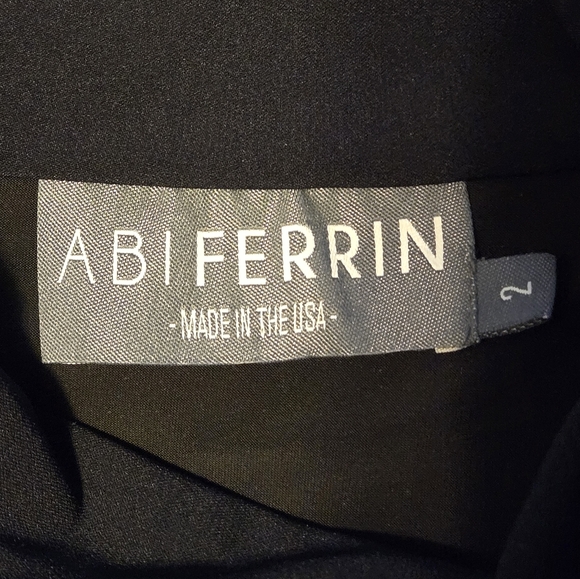 Abi Ferrin Dress Women's Color Black Size 2 - Picture 10 of 11